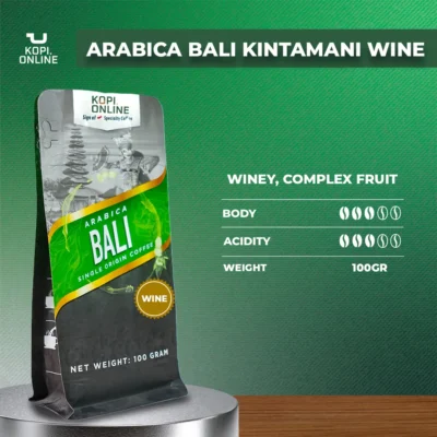 Kopi Arabika Bali Kintamani Wine Process