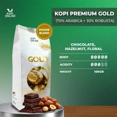 Kopi Arabika Blend Gold 100% Arabica